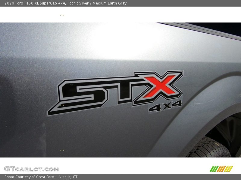 Iconic Silver / Medium Earth Gray 2020 Ford F150 XL SuperCab 4x4