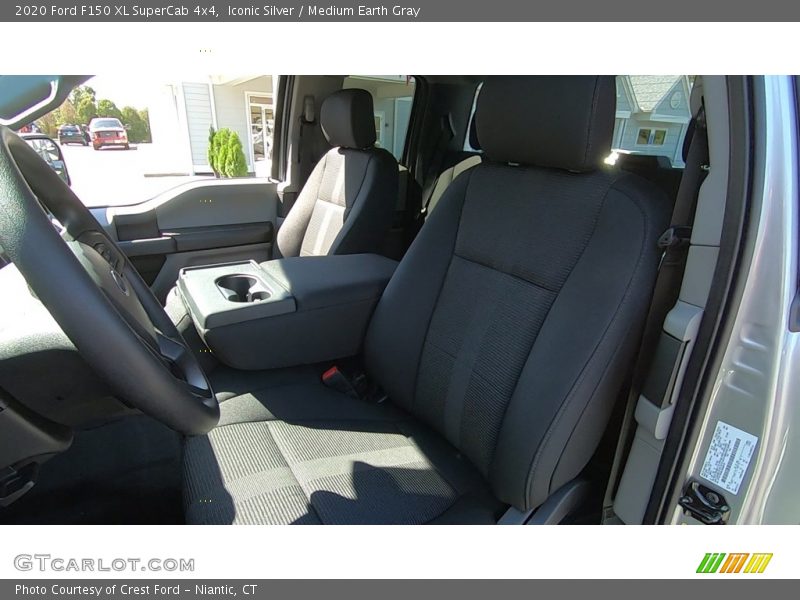 Iconic Silver / Medium Earth Gray 2020 Ford F150 XL SuperCab 4x4