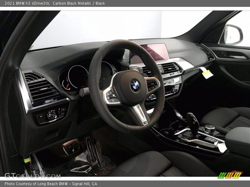 Carbon Black Metallic / Black 2021 BMW X3 sDrive30i