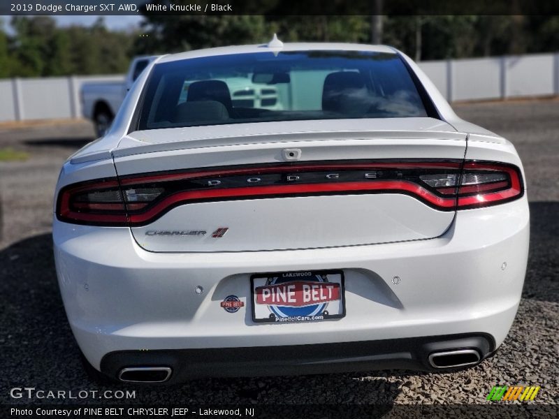 White Knuckle / Black 2019 Dodge Charger SXT AWD