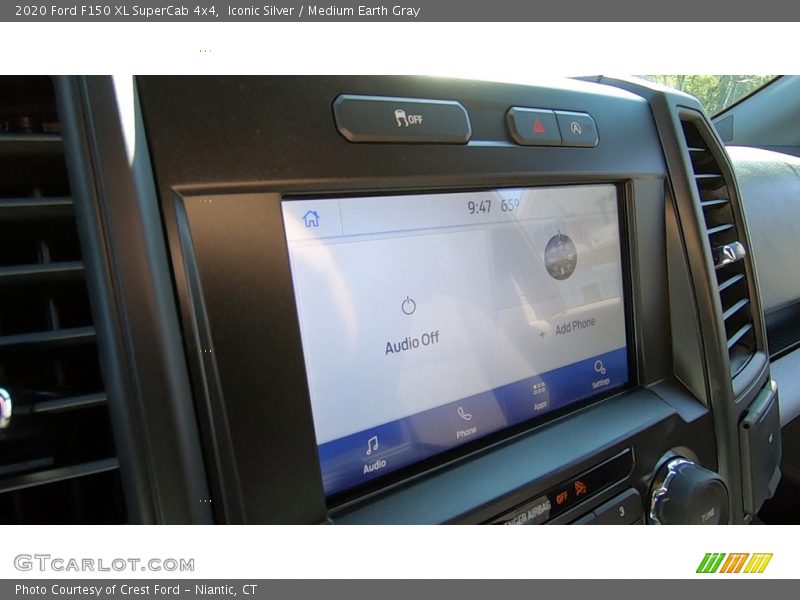 Iconic Silver / Medium Earth Gray 2020 Ford F150 XL SuperCab 4x4