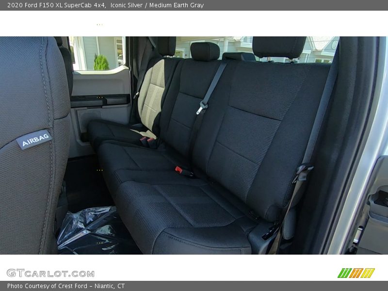 Iconic Silver / Medium Earth Gray 2020 Ford F150 XL SuperCab 4x4