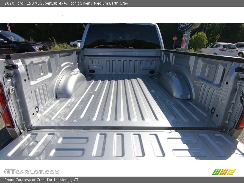 Iconic Silver / Medium Earth Gray 2020 Ford F150 XL SuperCab 4x4