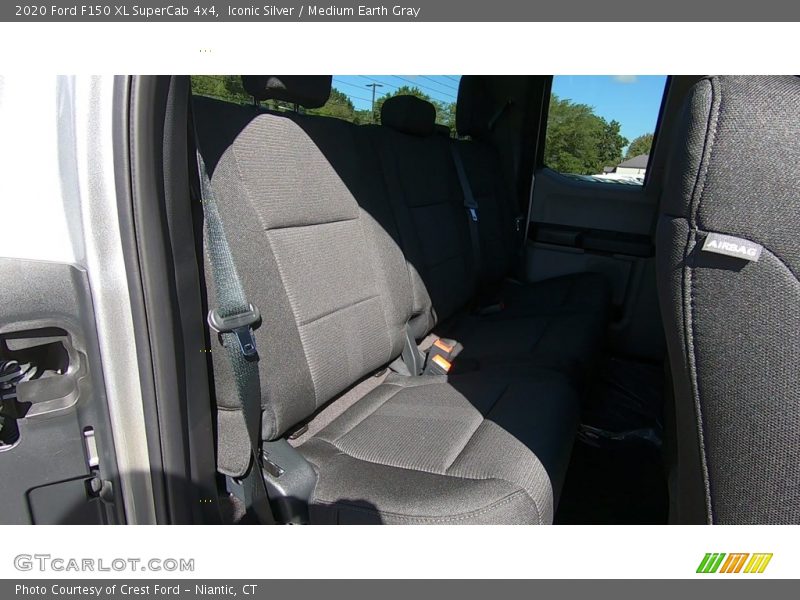 Iconic Silver / Medium Earth Gray 2020 Ford F150 XL SuperCab 4x4