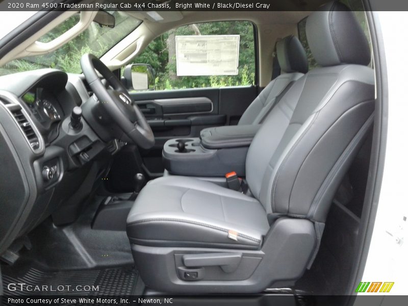 Bright White / Black/Diesel Gray 2020 Ram 4500 Tradesman Regular Cab 4x4 Chassis