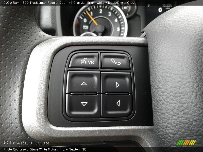 Bright White / Black/Diesel Gray 2020 Ram 4500 Tradesman Regular Cab 4x4 Chassis