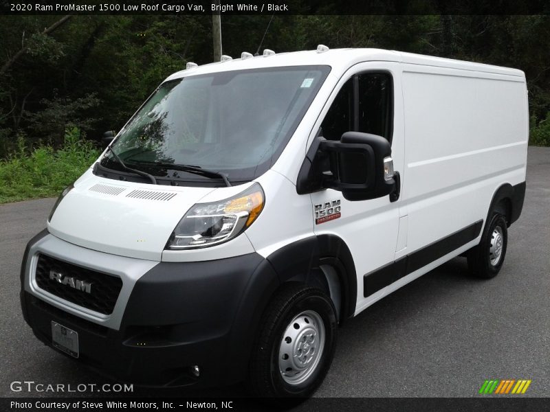 Bright White / Black 2020 Ram ProMaster 1500 Low Roof Cargo Van