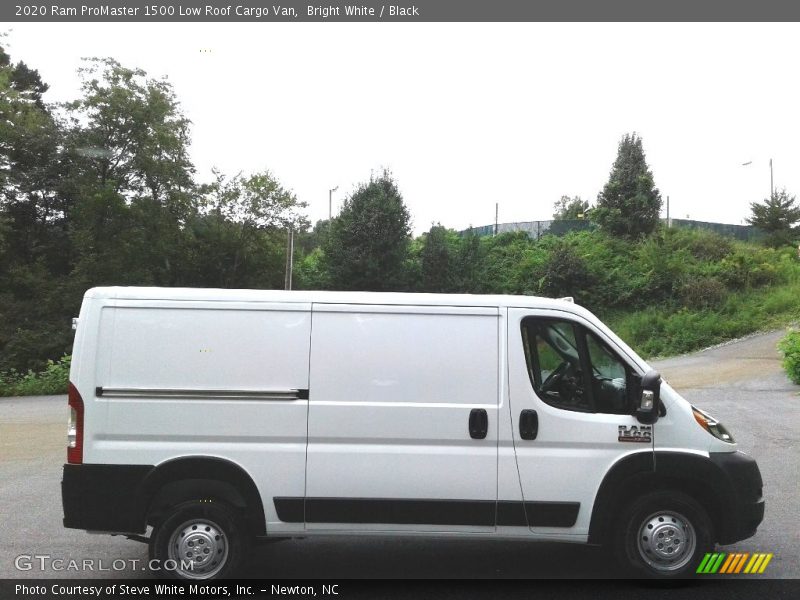 Bright White / Black 2020 Ram ProMaster 1500 Low Roof Cargo Van