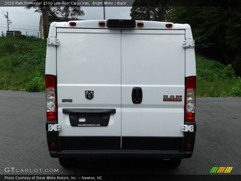 Bright White / Black 2020 Ram ProMaster 1500 Low Roof Cargo Van