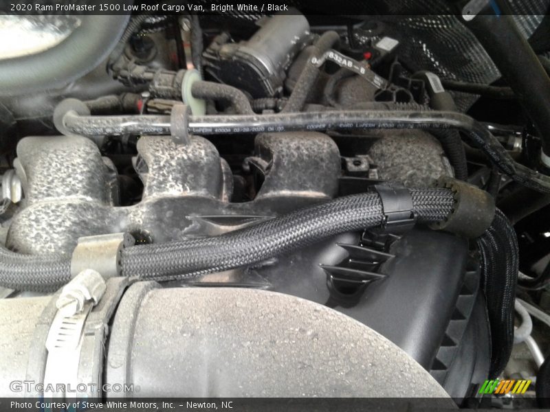 Bright White / Black 2020 Ram ProMaster 1500 Low Roof Cargo Van