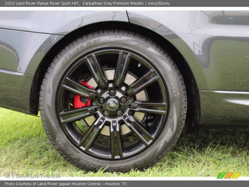 Carpathian Gray Premium Metallic / Ivory/Ebony 2020 Land Rover Range Rover Sport HST