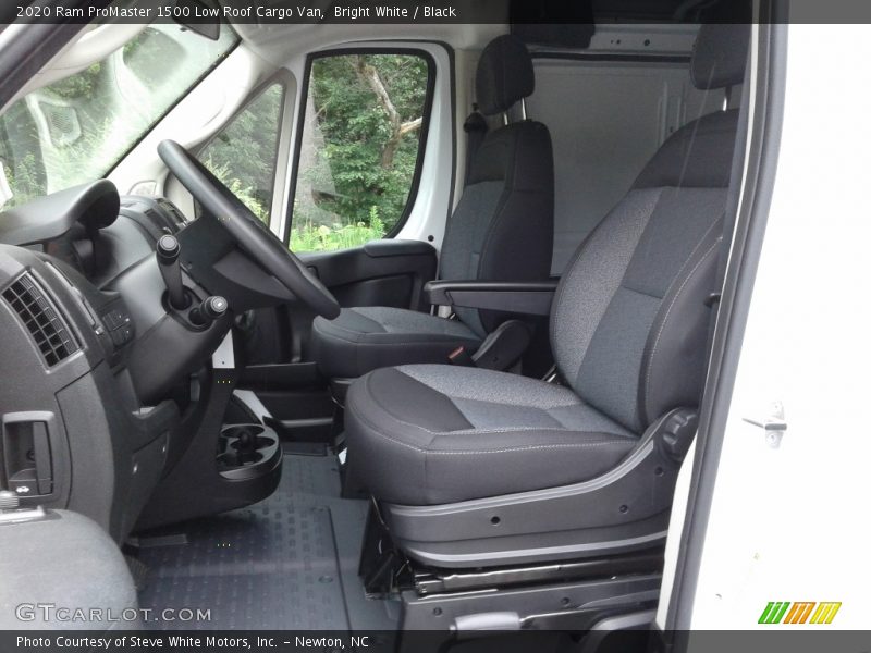 Bright White / Black 2020 Ram ProMaster 1500 Low Roof Cargo Van