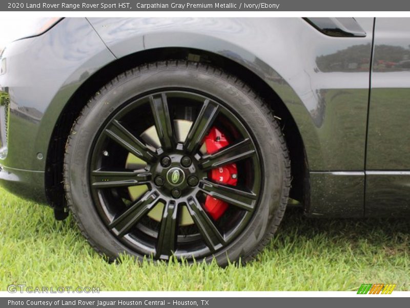 Carpathian Gray Premium Metallic / Ivory/Ebony 2020 Land Rover Range Rover Sport HST
