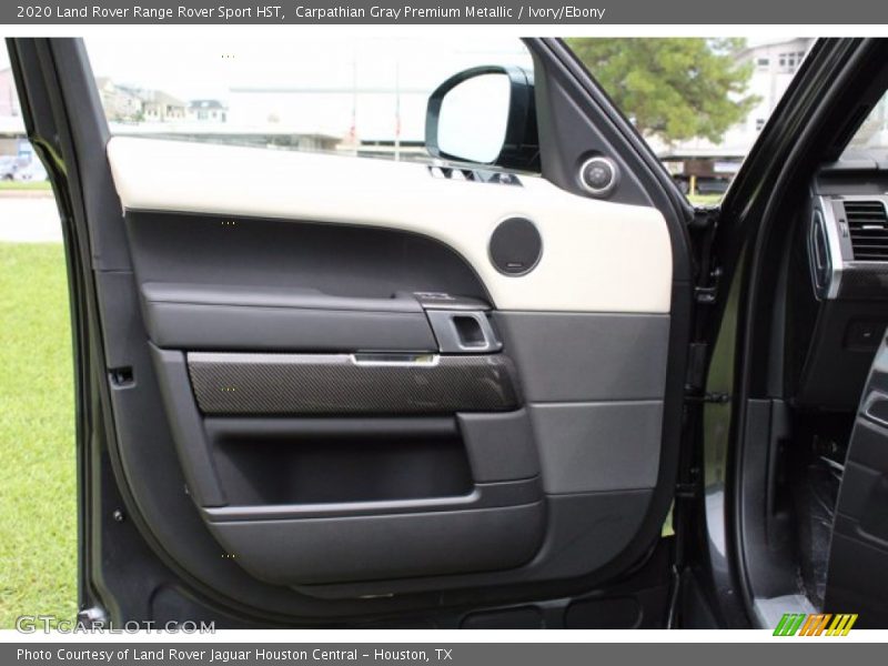 Carpathian Gray Premium Metallic / Ivory/Ebony 2020 Land Rover Range Rover Sport HST