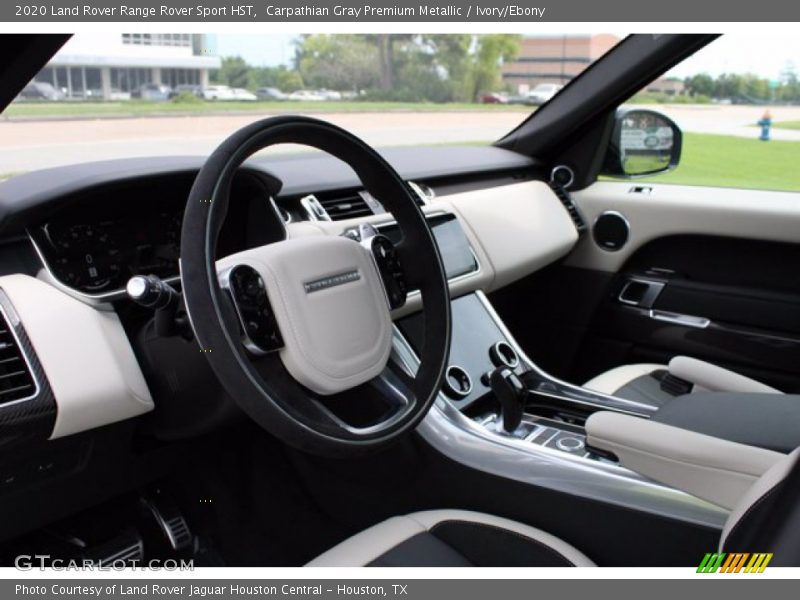 Carpathian Gray Premium Metallic / Ivory/Ebony 2020 Land Rover Range Rover Sport HST