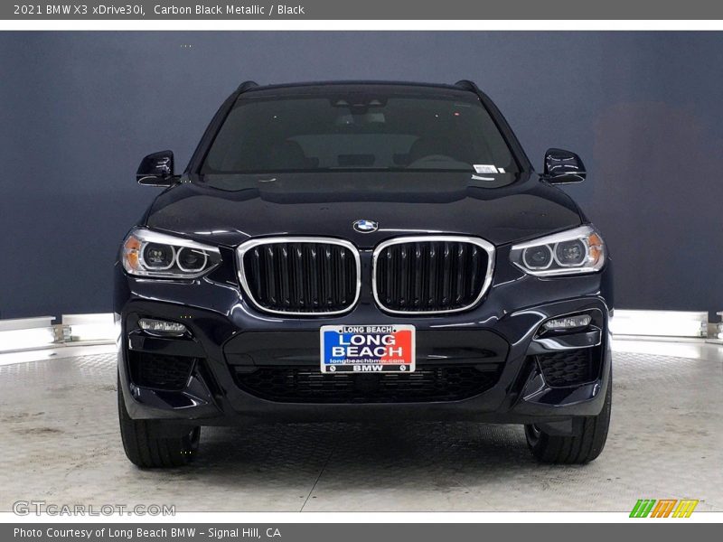 Carbon Black Metallic / Black 2021 BMW X3 xDrive30i