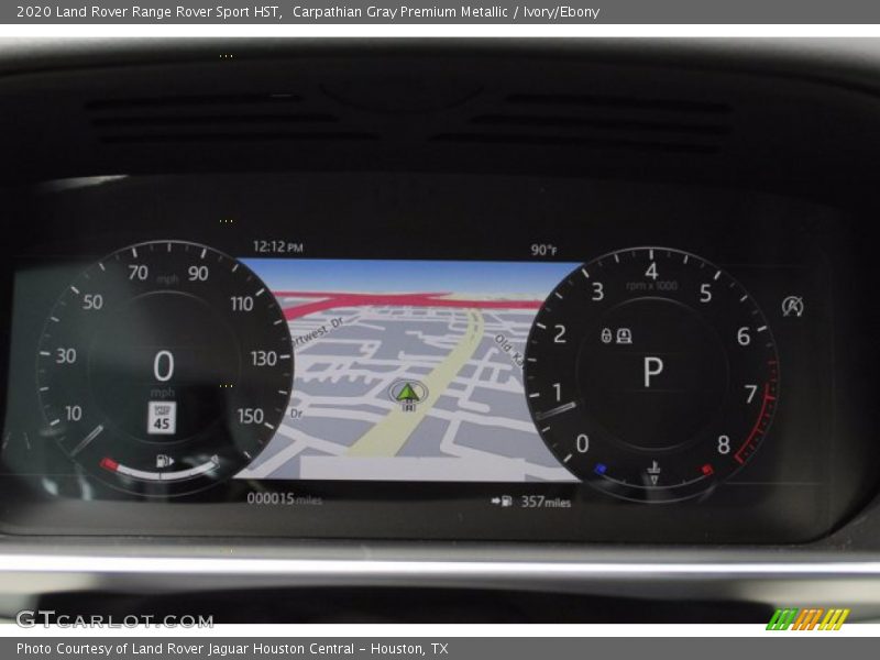Carpathian Gray Premium Metallic / Ivory/Ebony 2020 Land Rover Range Rover Sport HST