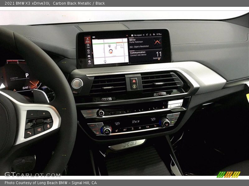Carbon Black Metallic / Black 2021 BMW X3 xDrive30i