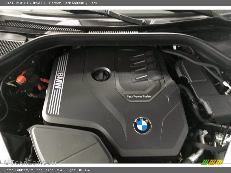 Carbon Black Metallic / Black 2021 BMW X3 xDrive30i