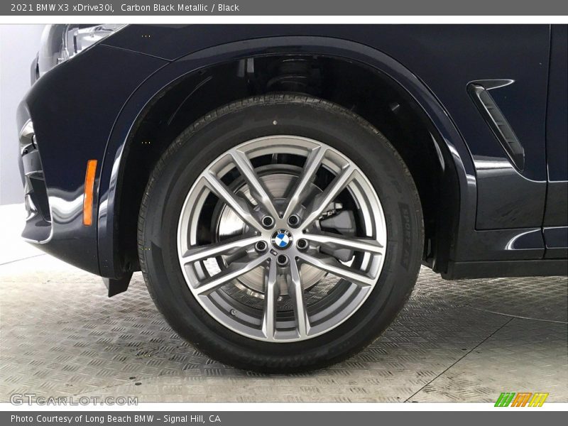 Carbon Black Metallic / Black 2021 BMW X3 xDrive30i
