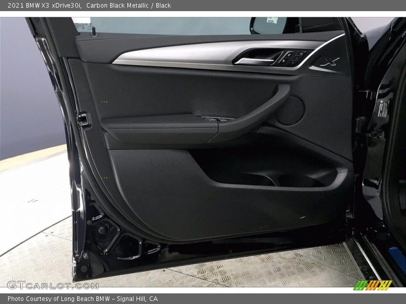 Carbon Black Metallic / Black 2021 BMW X3 xDrive30i