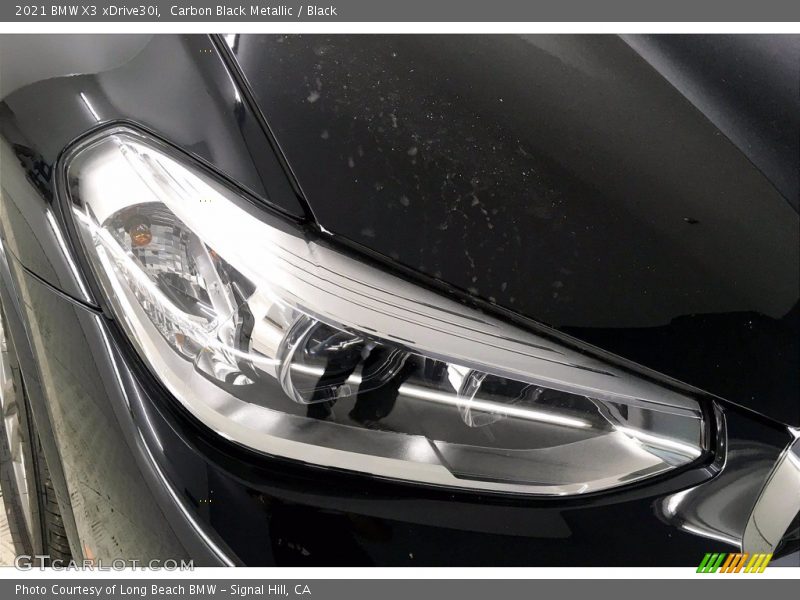 Carbon Black Metallic / Black 2021 BMW X3 xDrive30i