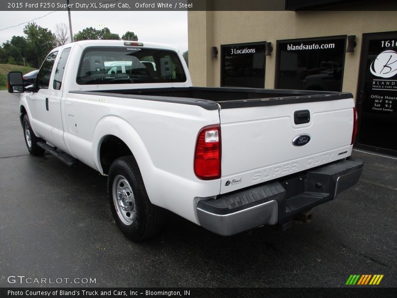 Oxford White / Steel 2015 Ford F250 Super Duty XL Super Cab