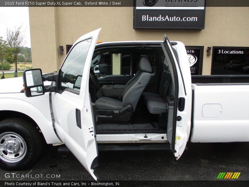 Oxford White / Steel 2015 Ford F250 Super Duty XL Super Cab