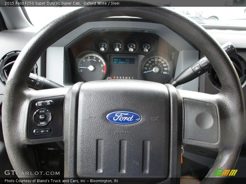 Oxford White / Steel 2015 Ford F250 Super Duty XL Super Cab