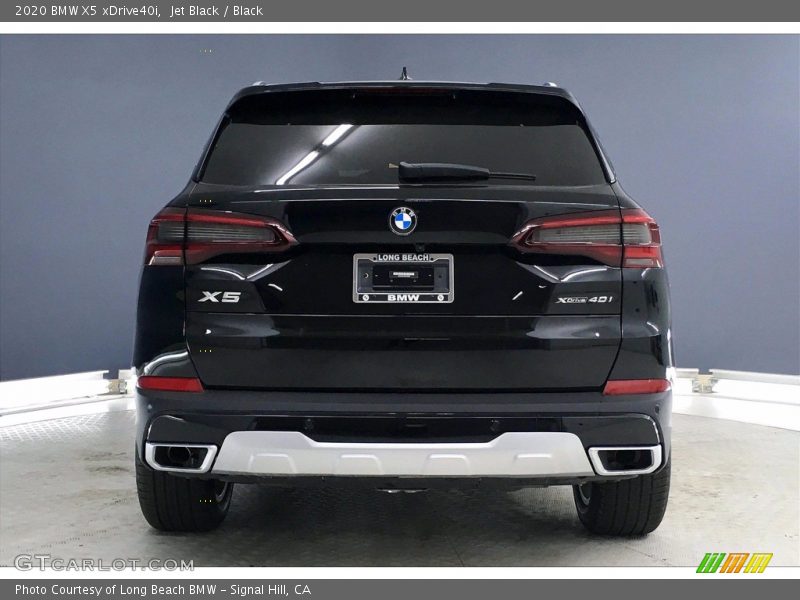 Jet Black / Black 2020 BMW X5 xDrive40i