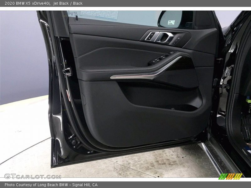Jet Black / Black 2020 BMW X5 xDrive40i