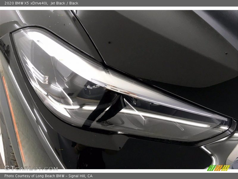 Jet Black / Black 2020 BMW X5 xDrive40i