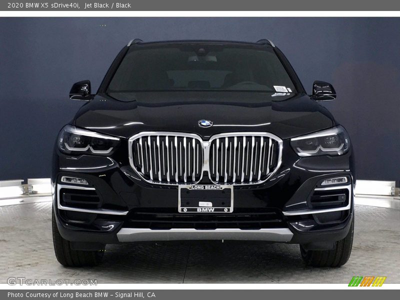 Jet Black / Black 2020 BMW X5 sDrive40i