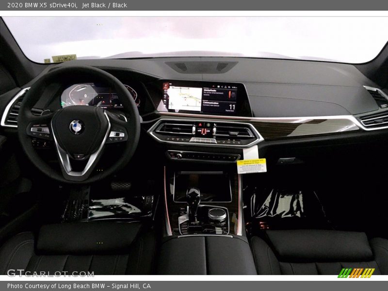 Jet Black / Black 2020 BMW X5 sDrive40i