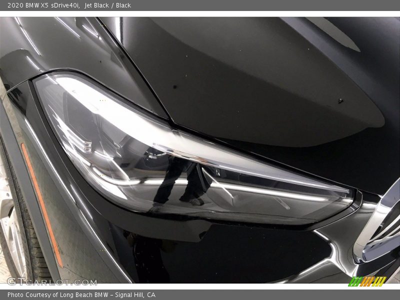 Jet Black / Black 2020 BMW X5 sDrive40i
