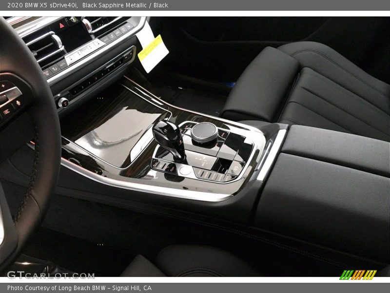 Black Sapphire Metallic / Black 2020 BMW X5 sDrive40i