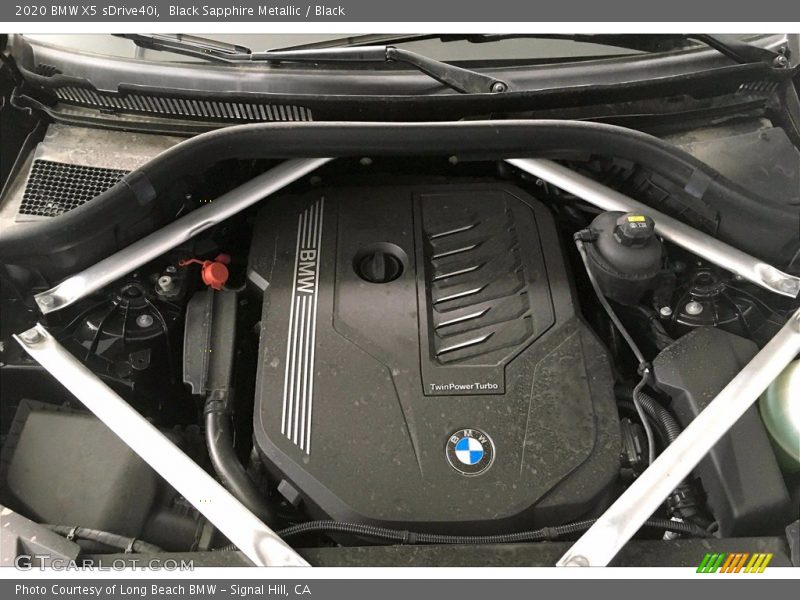 Black Sapphire Metallic / Black 2020 BMW X5 sDrive40i