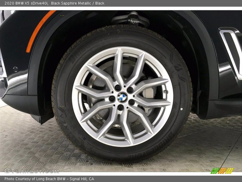 Black Sapphire Metallic / Black 2020 BMW X5 sDrive40i