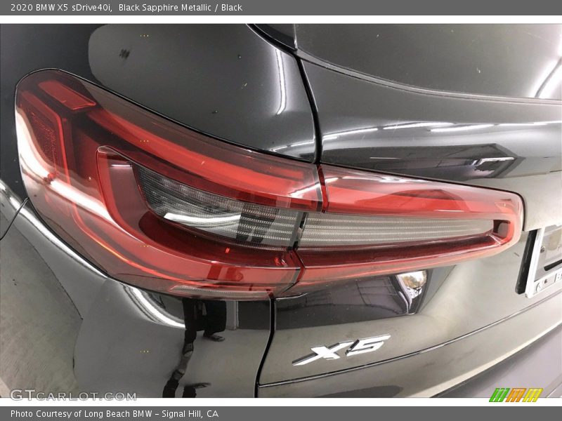 Black Sapphire Metallic / Black 2020 BMW X5 sDrive40i