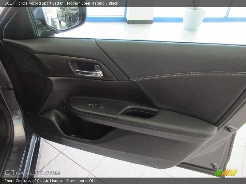 Modern Steel Metallic / Black 2017 Honda Accord Sport Sedan
