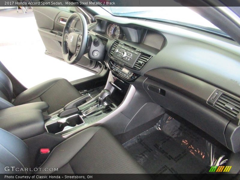 Modern Steel Metallic / Black 2017 Honda Accord Sport Sedan