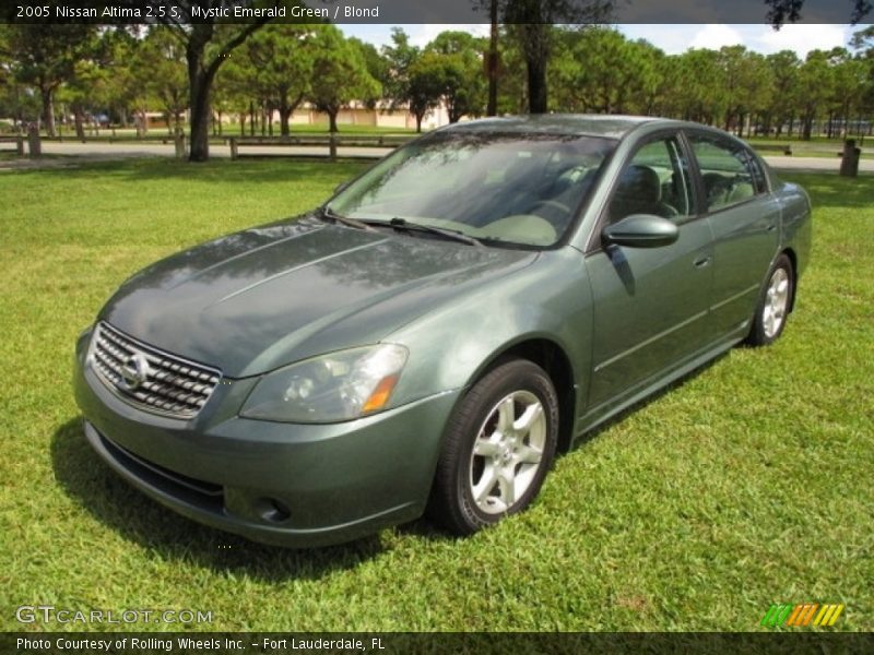 Mystic Emerald Green / Blond 2005 Nissan Altima 2.5 S