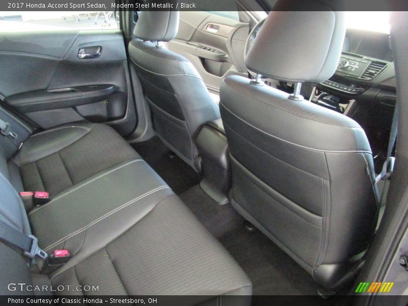 Modern Steel Metallic / Black 2017 Honda Accord Sport Sedan
