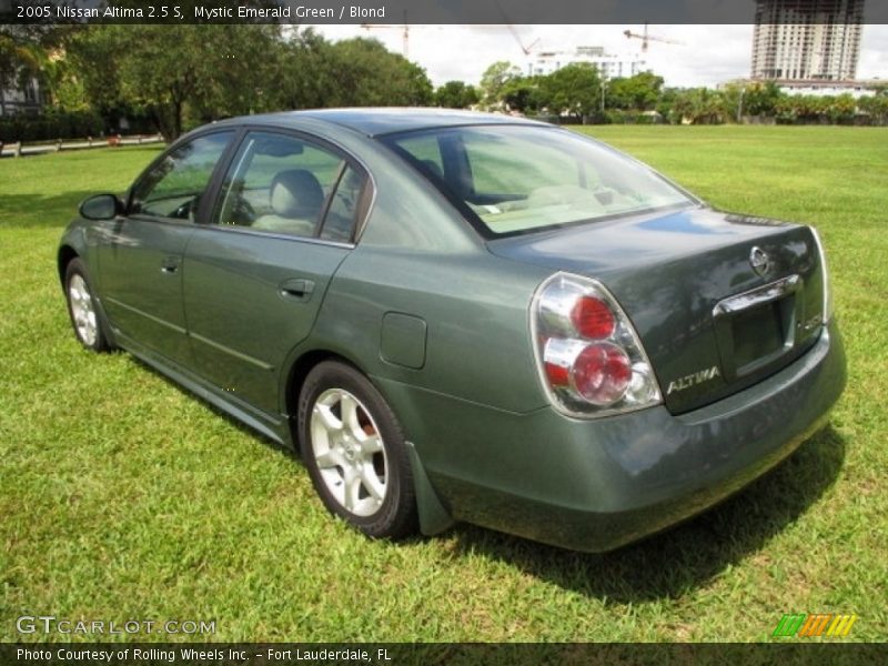 Mystic Emerald Green / Blond 2005 Nissan Altima 2.5 S