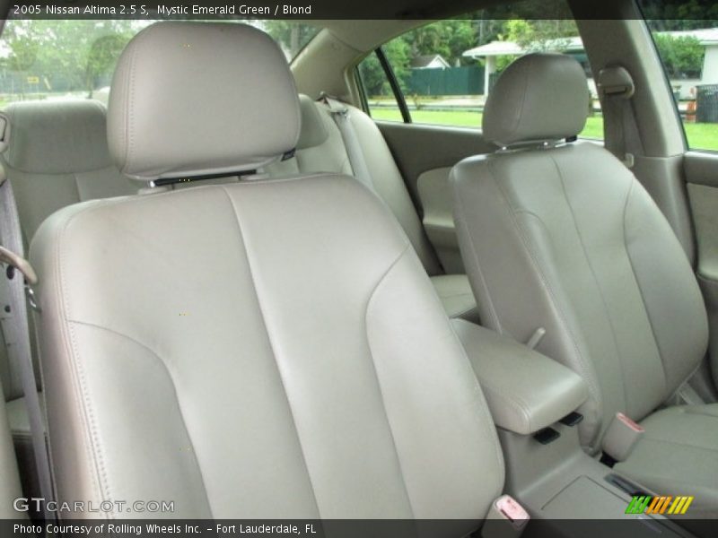 Mystic Emerald Green / Blond 2005 Nissan Altima 2.5 S