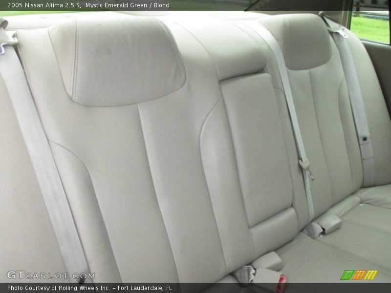 Mystic Emerald Green / Blond 2005 Nissan Altima 2.5 S