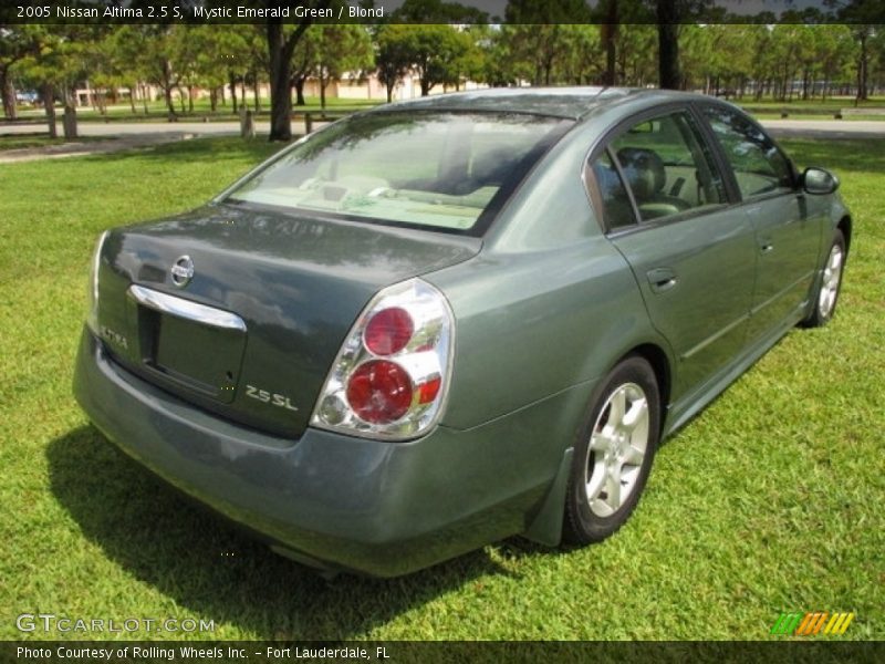 Mystic Emerald Green / Blond 2005 Nissan Altima 2.5 S