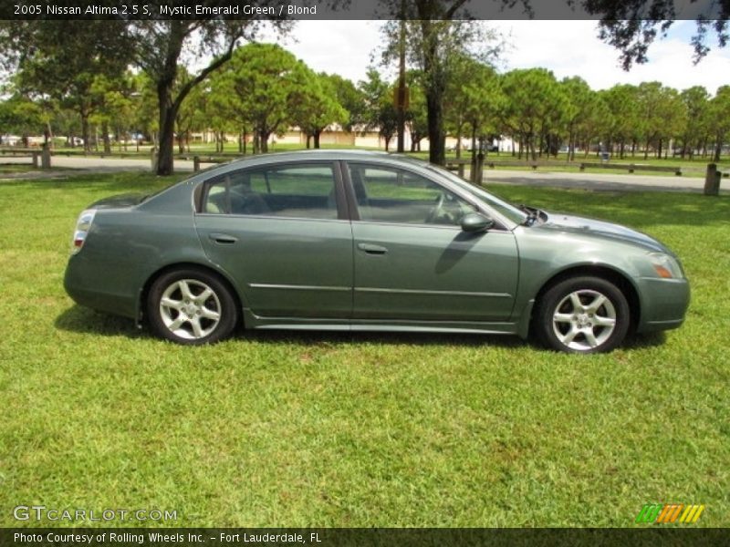 Mystic Emerald Green / Blond 2005 Nissan Altima 2.5 S