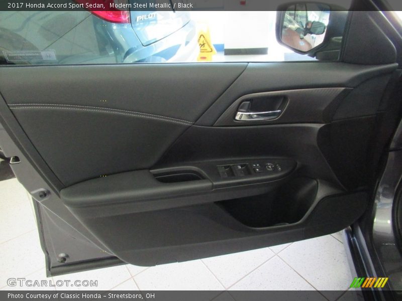 Modern Steel Metallic / Black 2017 Honda Accord Sport Sedan