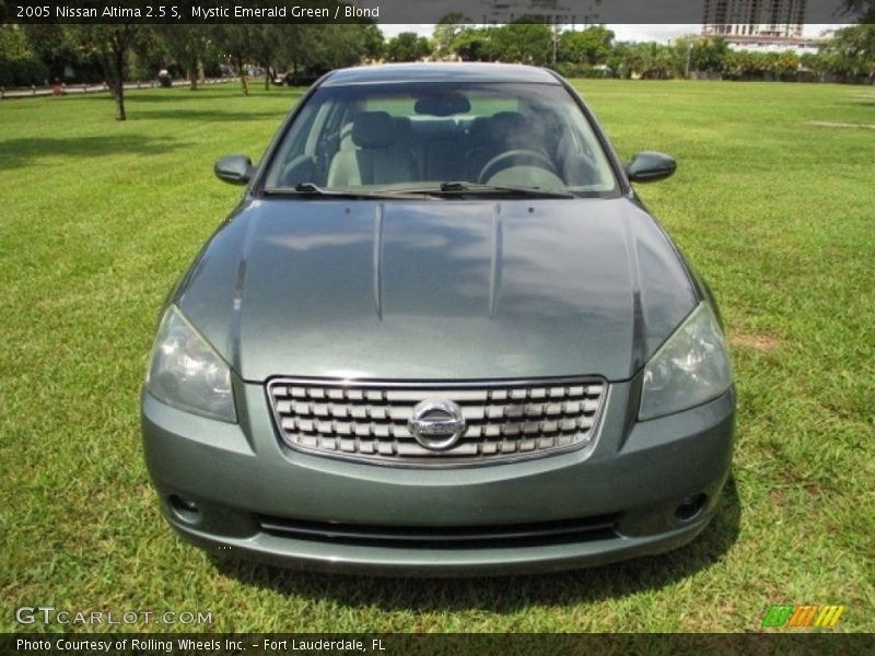 Mystic Emerald Green / Blond 2005 Nissan Altima 2.5 S